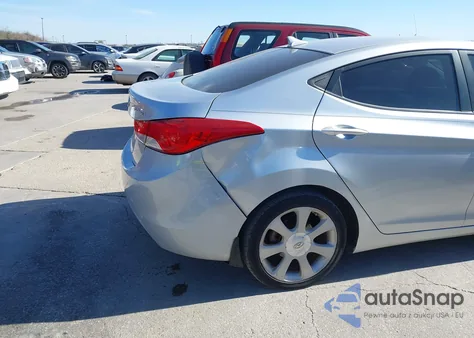 2013 Hyundai Elantra Limited из США, поврежденный, VIN 5NPDH4AE4DH436905